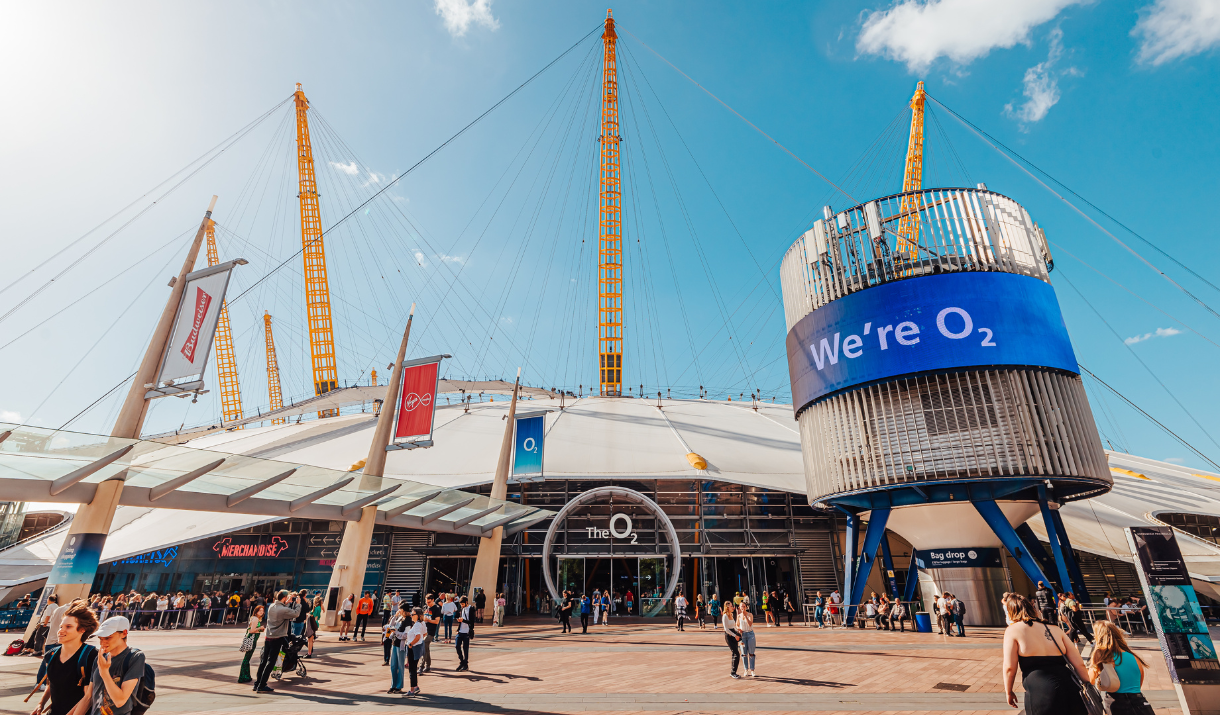 Outside The O2, Greenwich Peninsula